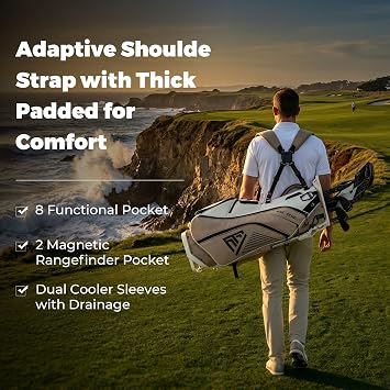 ASK ECHO Soundless 14-Way Hybrid Stand Bag for Men & Women