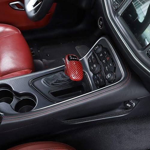 Vista 34 de Voodonala Para Challenger Charger ABS - Pomos de palanca de cambios para Dodge Challenger Charger 2015-2025+ Dodge Challenger Charger Accesorios