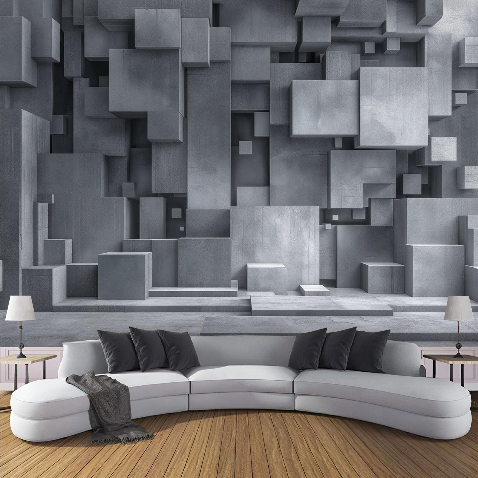 Papier peint art architectural en soie pour transformer votre intérieur en cocon