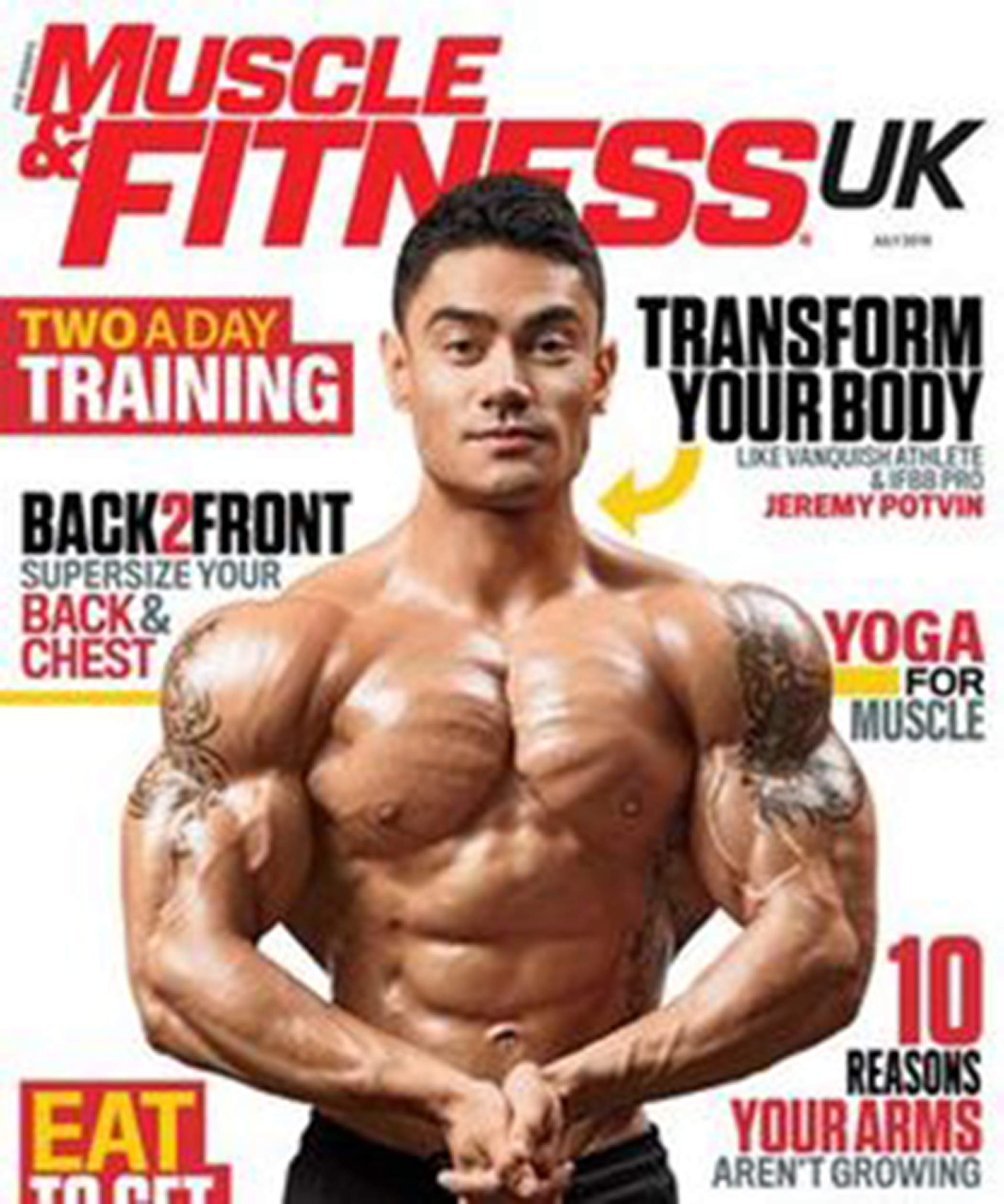 MUSCLE AMP AMP FITNESS USA JUNE 2018