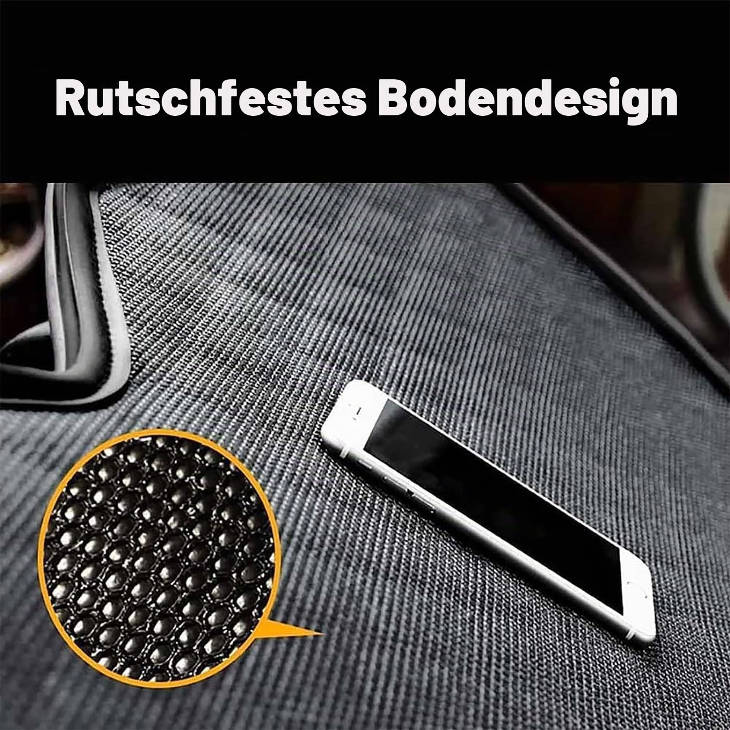 Kofferraumwanne für Audi Q4 e-tron 2022, wasserdichtes, leicht zu reinigendes Material, schmutzabweisend, rutschfest, kratzfest, Laderaum-Liner-Schutzzubehör