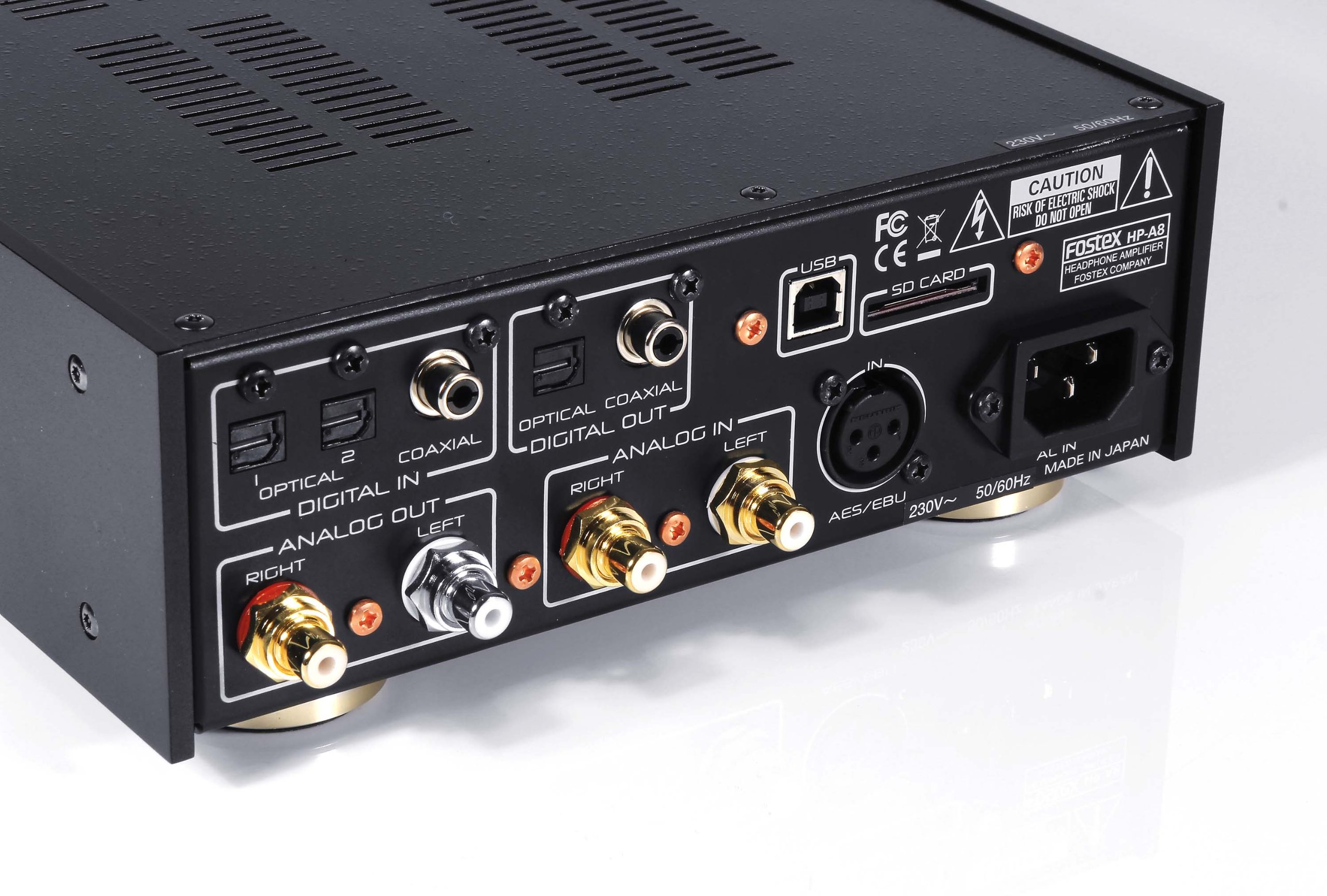 Fostex HP-A8 32-Bit D/A Audio Converter and Headphone Amplifier