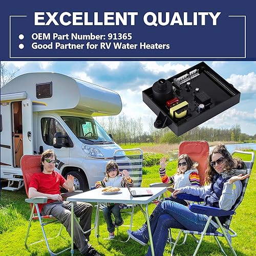 Miniatura 6 de Placa de circuito de control del calentador de agua para autocaravana 91365 compatible con Atwood 93851, 91346, 93305, piezas de reparación de