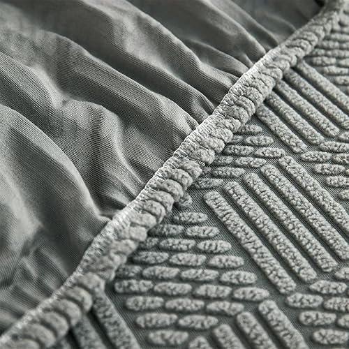 Miniatura 9 de ele ELEOPTION Fundas de cojín para sofá seccional en forma de L, funda elástica para silla, protector de muebles para sala de estar (longitud 25-37