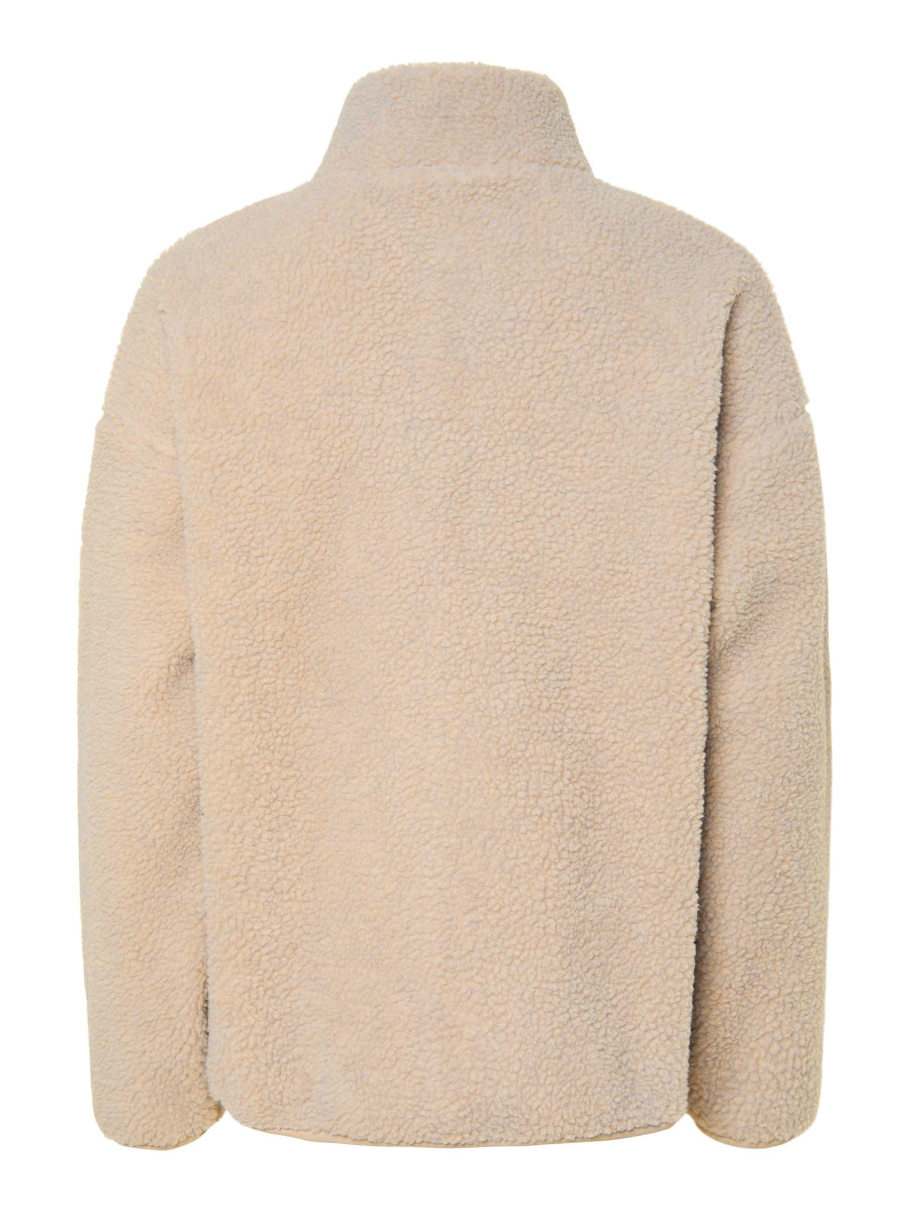 PIECES Women's Pcsadia Ls Teddy Jacket Noos Bc