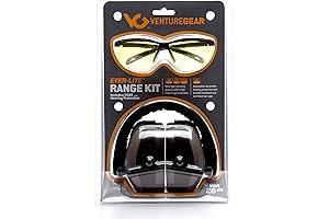 Venture Gear Safety Glasses and Hearing Protection Range Kit