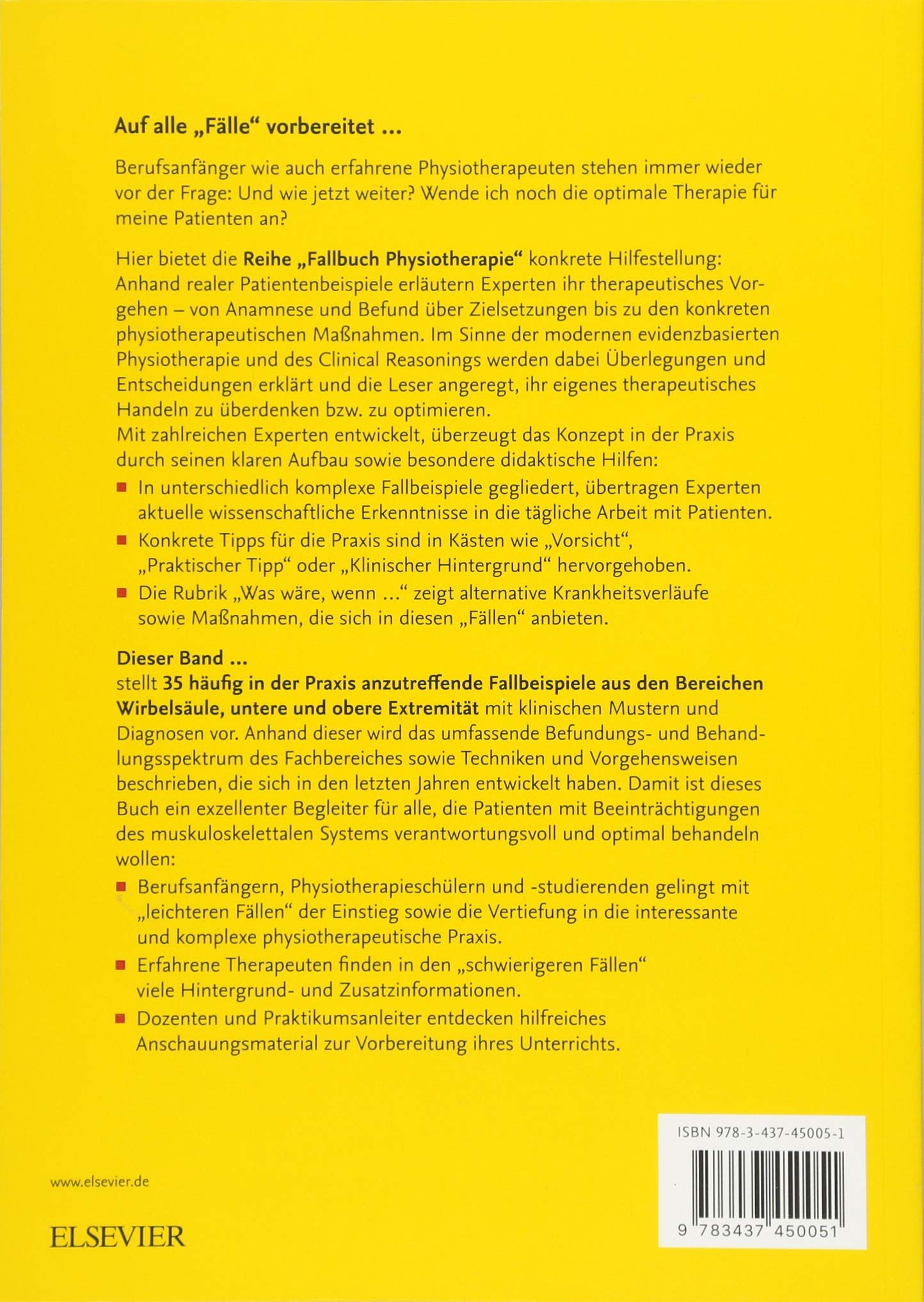 Fallbuch Physiotherapie: Muskuloskelettales System