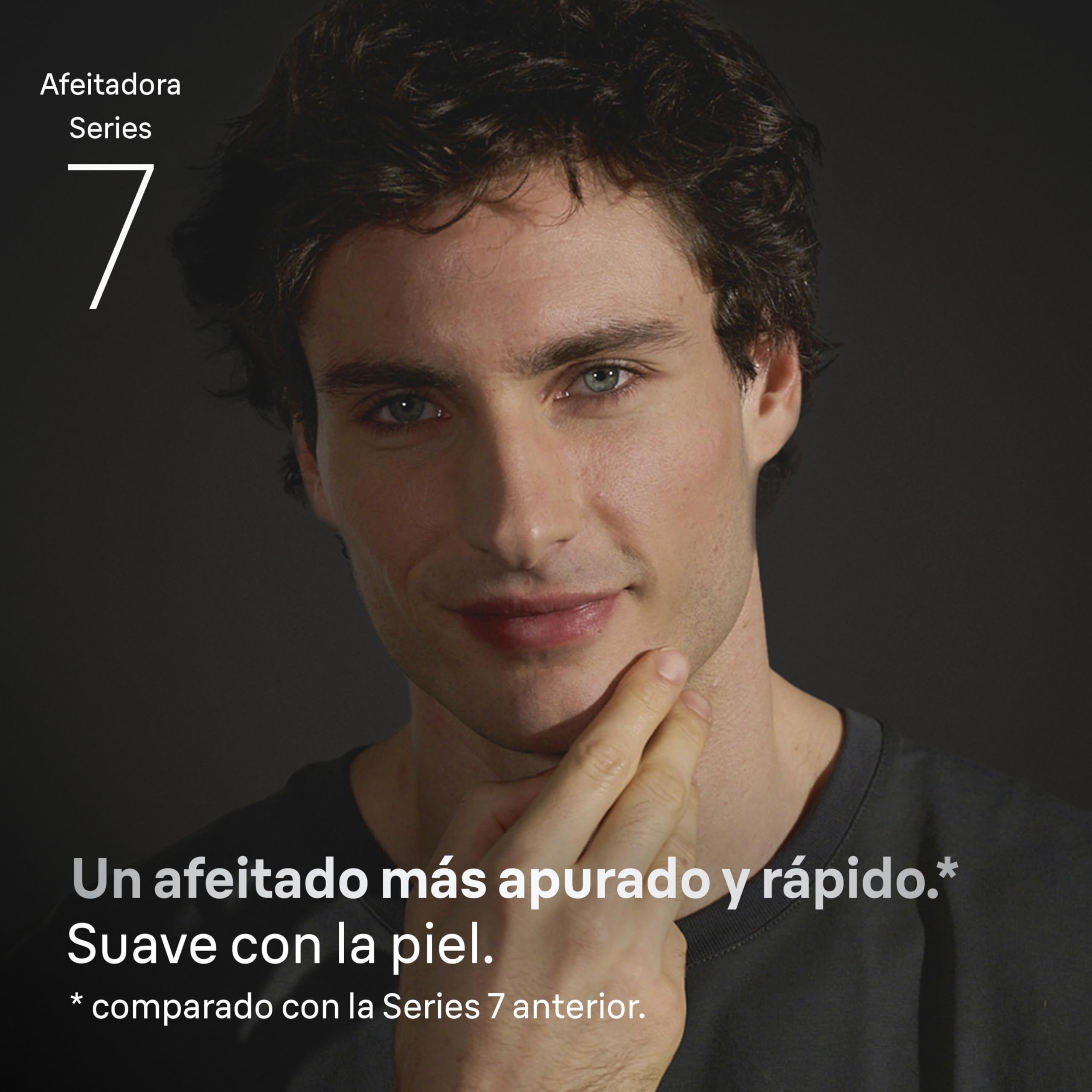 Braun Afeitadora Eléctrica Hombre Series 7, Máquina De Afeitar Barba En Seco Y En Mojado, 3 Modos De Afeitado, 60 Min De Uso, Recortadora De Precisión, Estuche De Viaje, 72-N1200SI, Negro - 3
