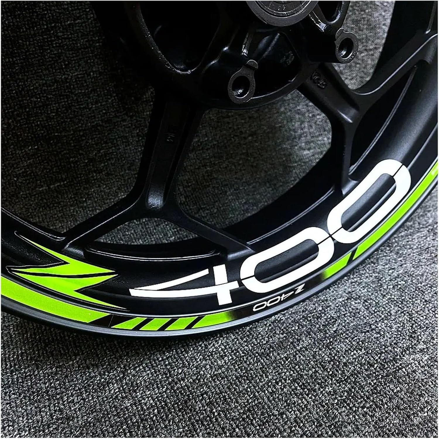 Motorcycle Sticker Wheel Rim Decal for for Z400 17 Inch Wheel Stickers(18)