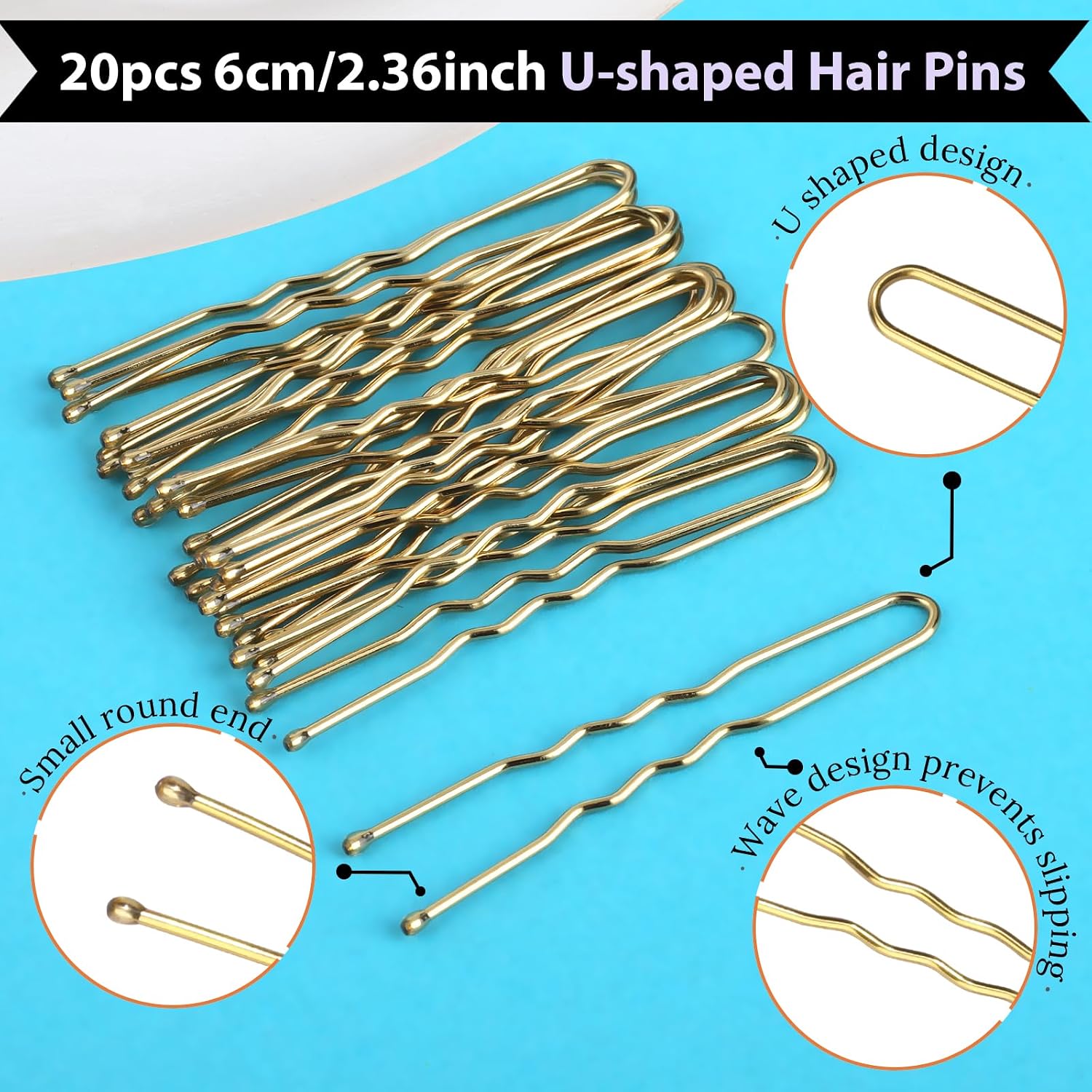 Teenitor Hair Net and Small Donut Bun Maker for Kids, 10 Pcs 30cm Invisible Hair Nets, 2 Pcs Hair Bun Maker with U Shaped Bobby Pins 20 Pcs and 5 Elastic Bands, Ballet Bun Kit, Beige image 5