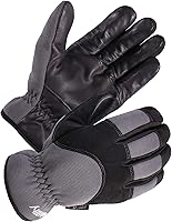 Vista 9 de SKYDEER Super Soft and Warm Winter Gloves with Deersplit Leather Suede and 3M Thinsulate Insulation for Cold Weather SD5176T