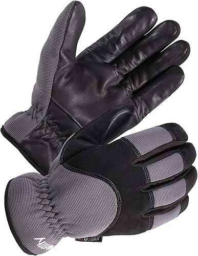 Miniatura 9 de SKYDEER Super Soft and Warm Winter Gloves with Deersplit Leather Suede and 3M Thinsulate Insulation for Cold Weather SD5176T