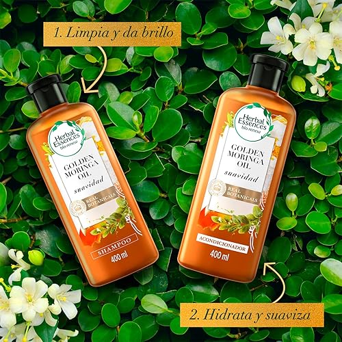 Miniatura 5 de Herbal Essences Golden Moringa Oil Champú 135 onzas líquidas