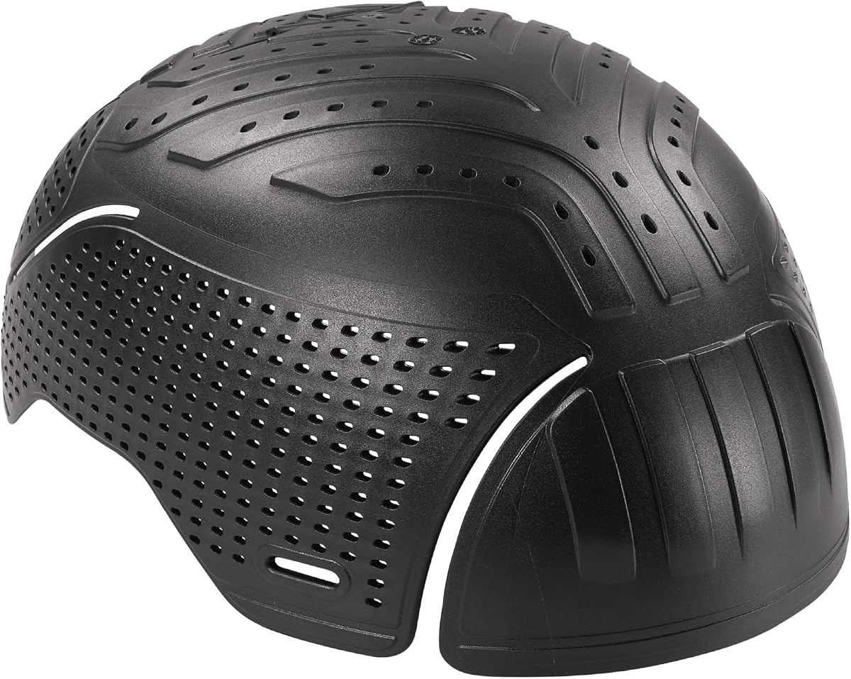 Skullerz 8943F(x) Universal Bump Cap Insert, Enhanced Flex Design for Varying Head and Hair Shapes and Sizes,Charcoal