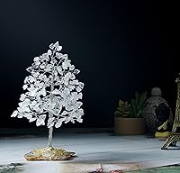 Vista 65 de Rose Quartz Gemstone Tree of LifeNatural Reiki Crystals Gemstone Chakra Tree for Positive Energy, Geode Agate Slice Base, Feng Shui Decor, Good