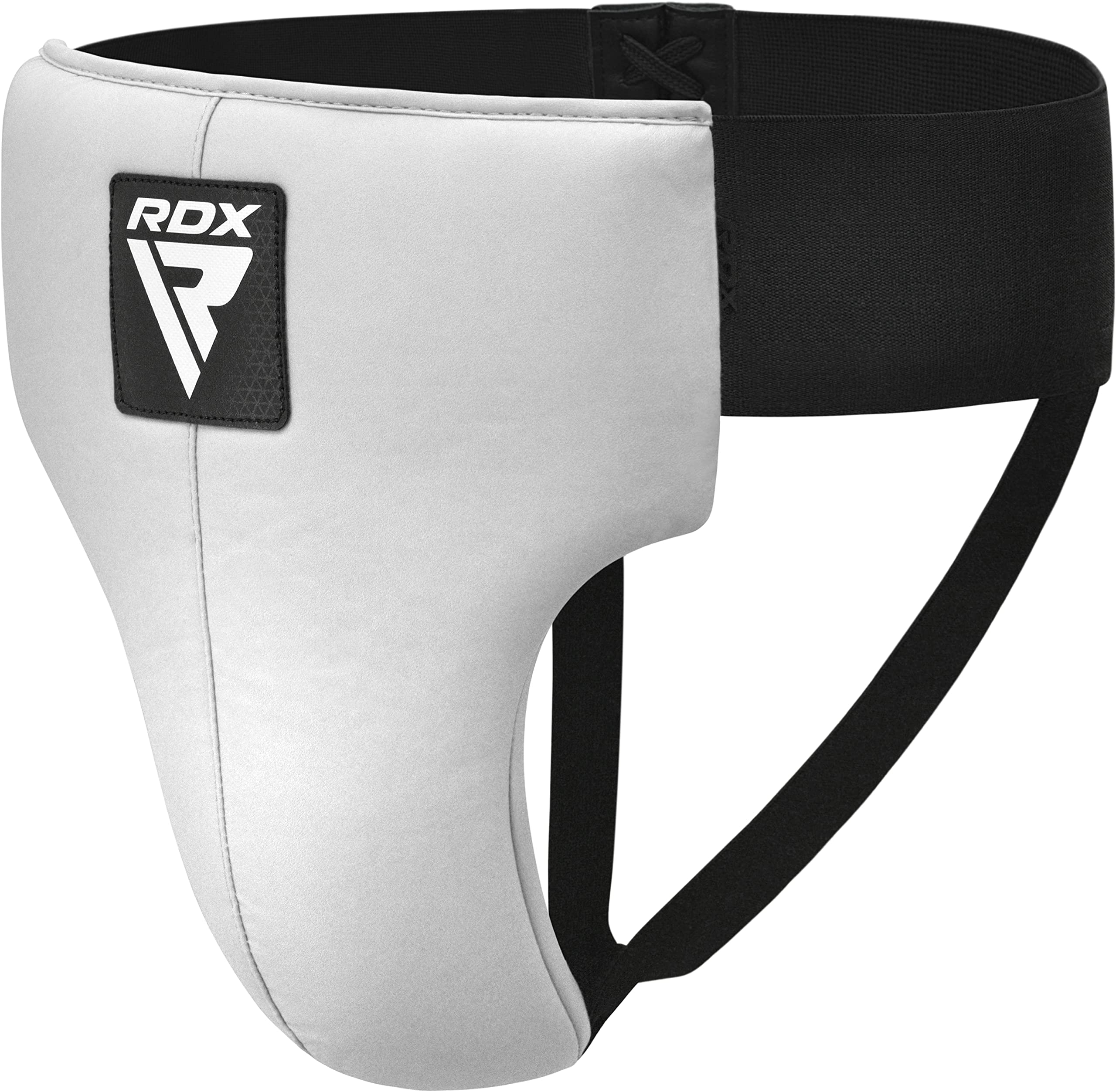 RDX Groin Guard for Boxing, Muay Thai, Kickboxing and MMA Fighting, Maya Hide Leather Abdo Gear for Martial Arts BJJ Training, Jockstrap Abdominal Protector for Karate and Taekwondo, Boys Youth