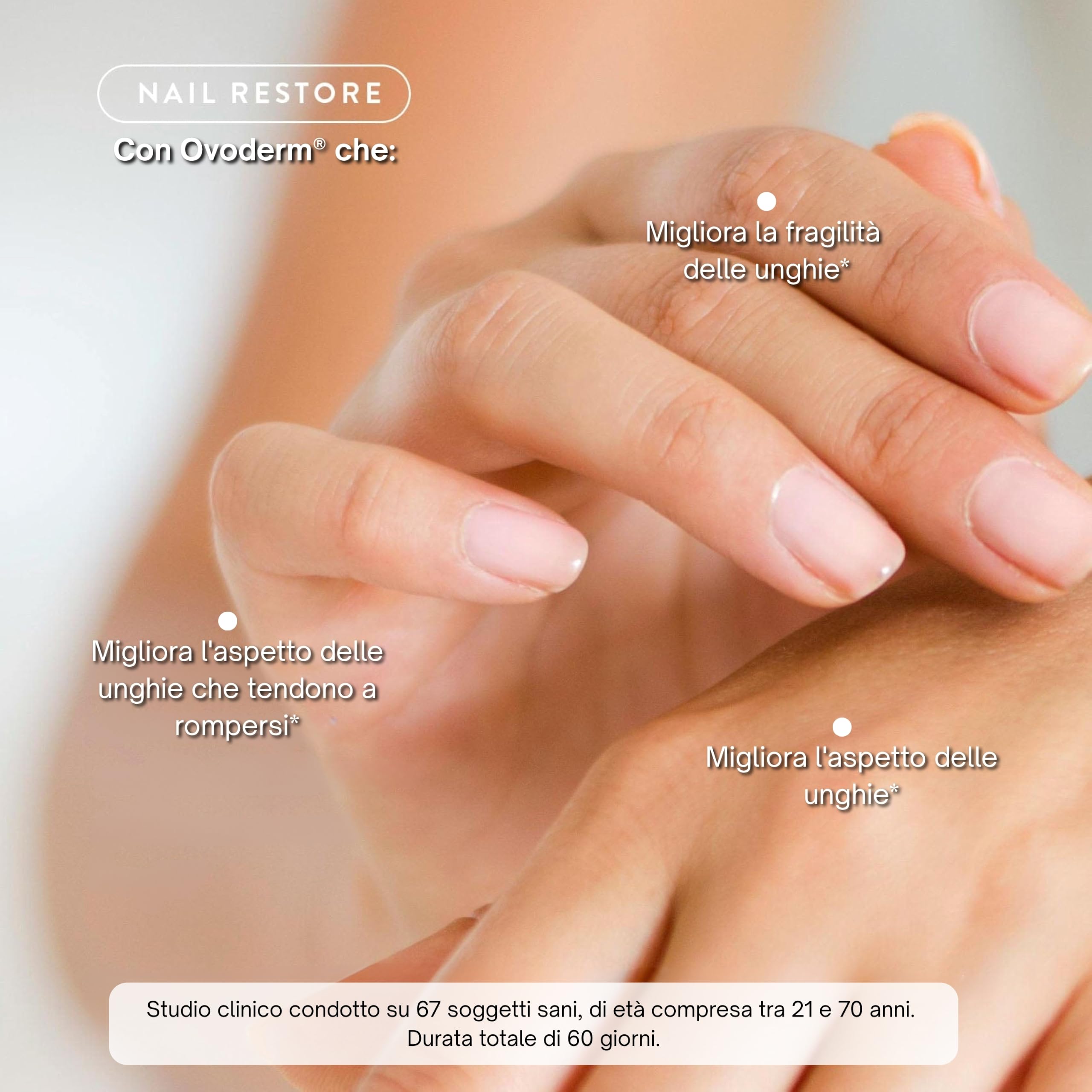 Swisse Professional Nail Restore - Integratore Unghie con Ovoderm®, ProBeauty Complex™ e Biotina, 60 Compresse