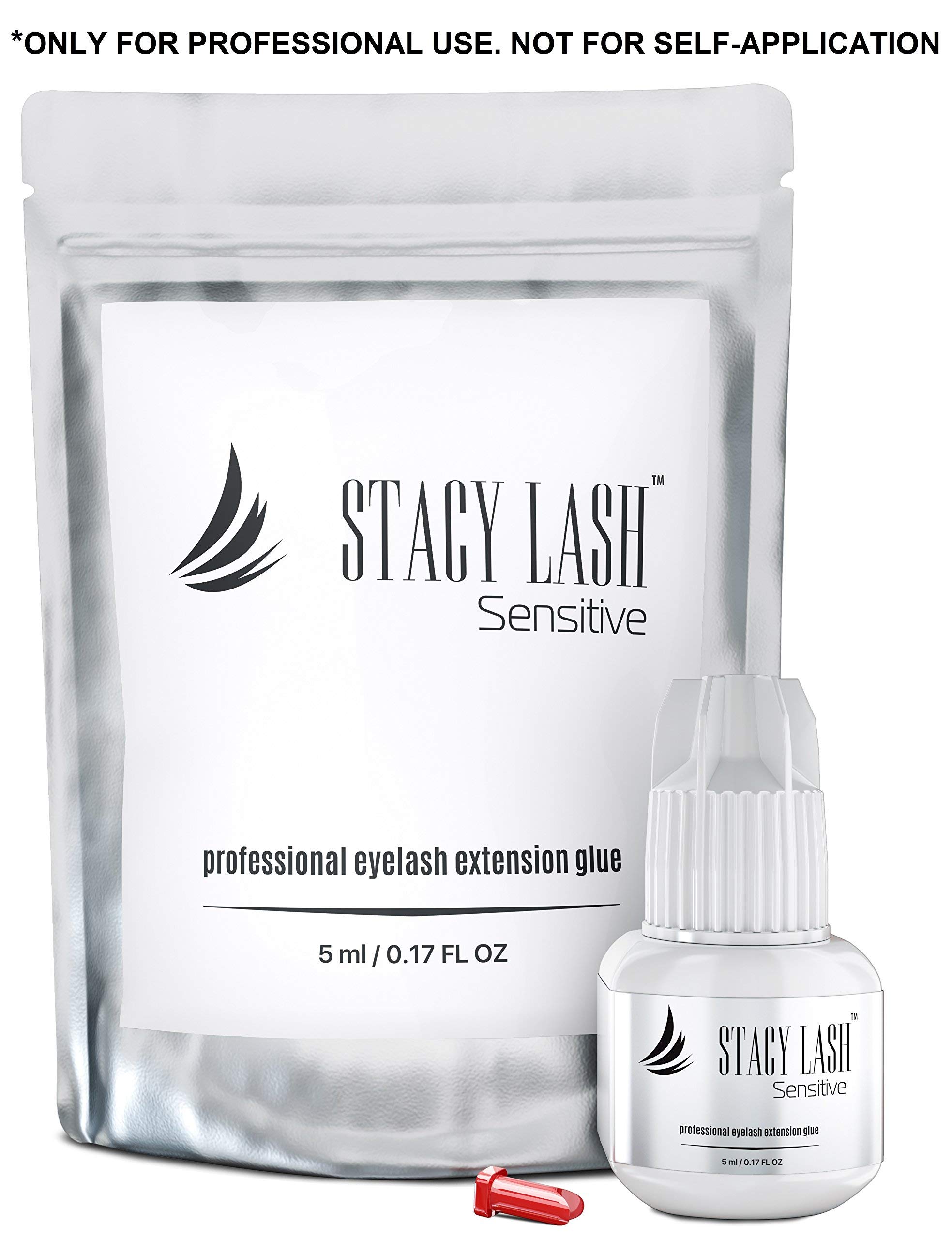 Sensitive Eyelash Extension Glue Stacy Lash 0.17fl.oz/5ml /Low Fume/ 5