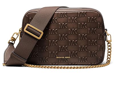 MICHAEL Michael Kors Bryant Med Double Zip Chain Camera Xbody Cross Body Women