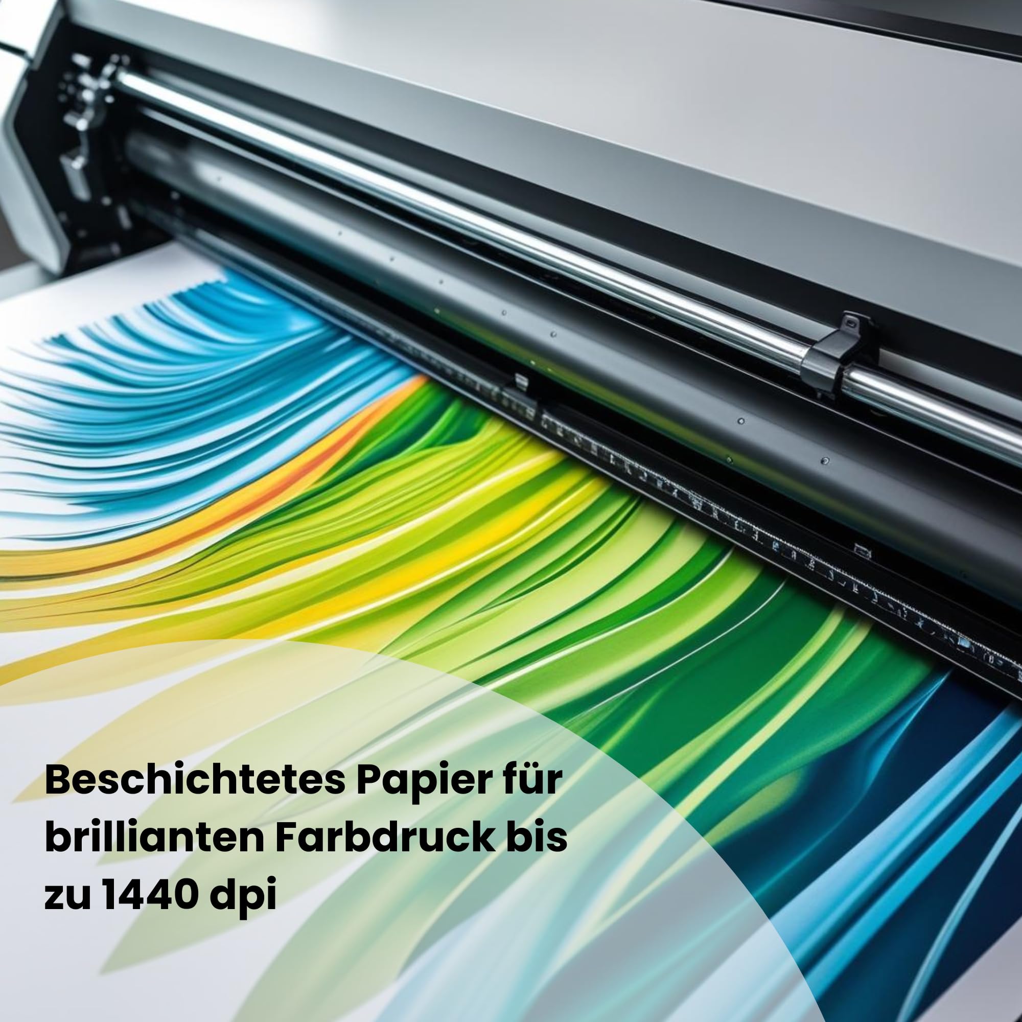 CABRO Carta plotter HR120 120 g/m² – Rotolo 914 mm × 30 m, manicotto 50 mm | carta premium rivestita opaca per getto d'inchiostro, CAD, poster e grafica a colori, rotolo singolo
