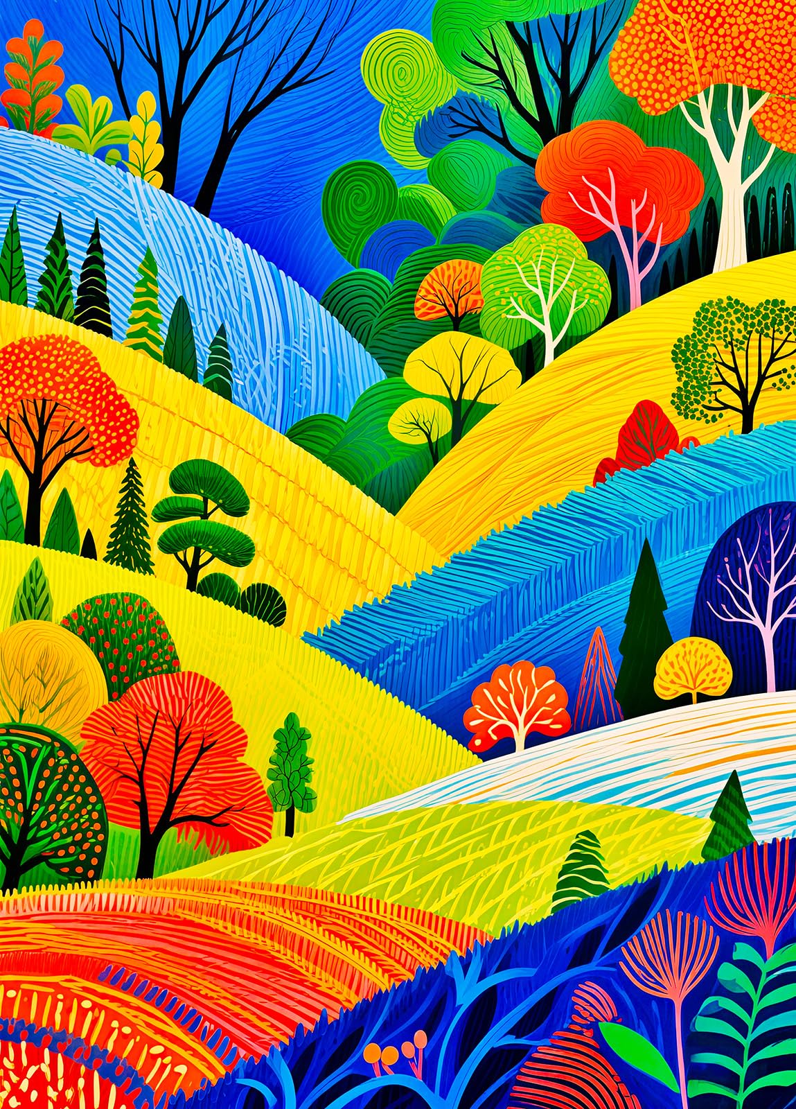 Lush Peaks Jigsaw Puzzles for Adults 1000 Jigsaws โ image 1