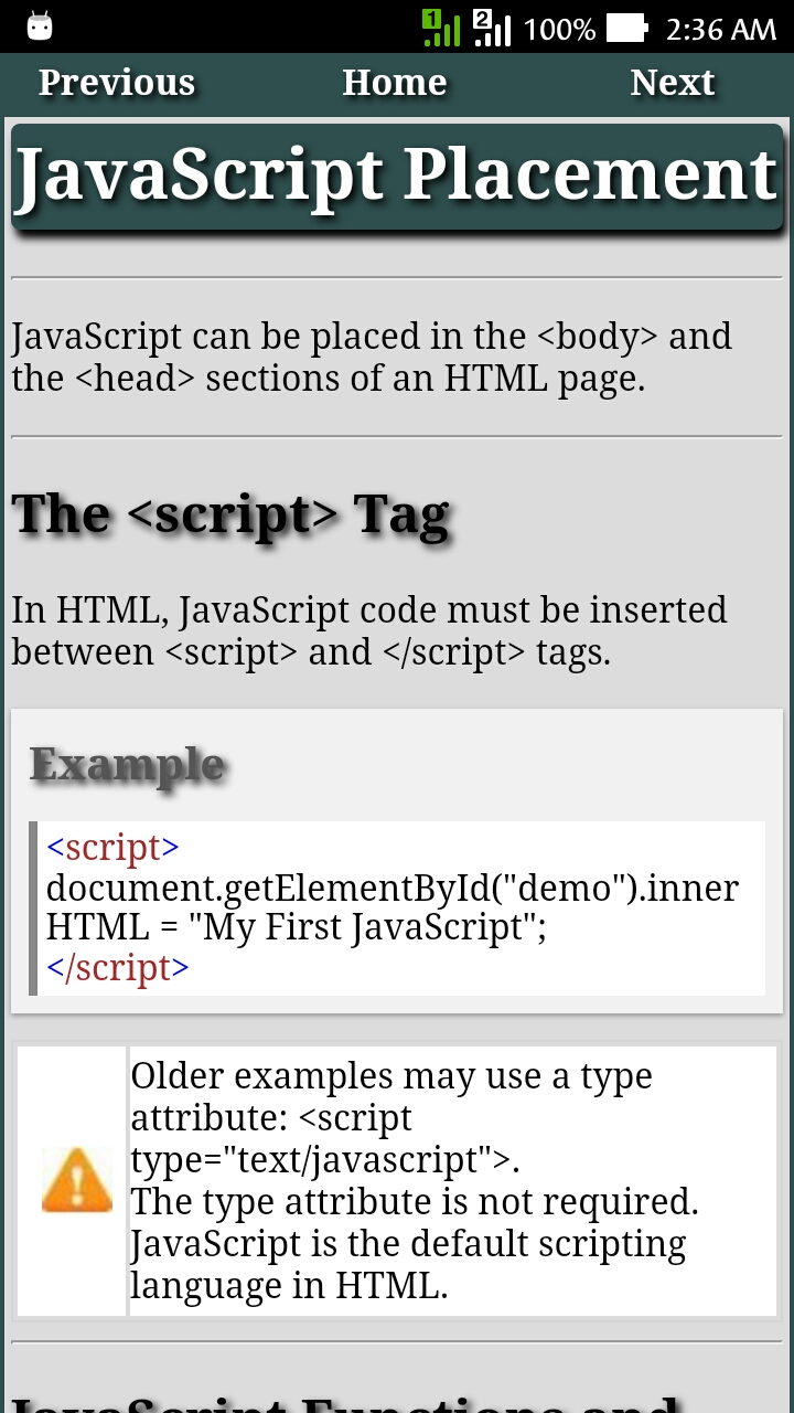 Learn JavaScript- Complete JavaScript Tutorial App - App on Amazon Appstore