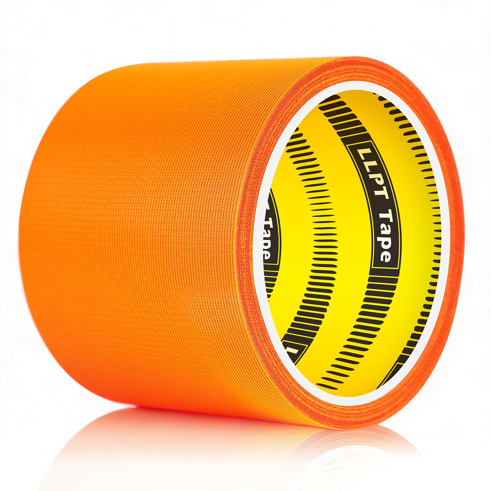 LLPT Iron On Repair Tape 76mm x 5m Orange Red Premium Patch Tape โ image 1