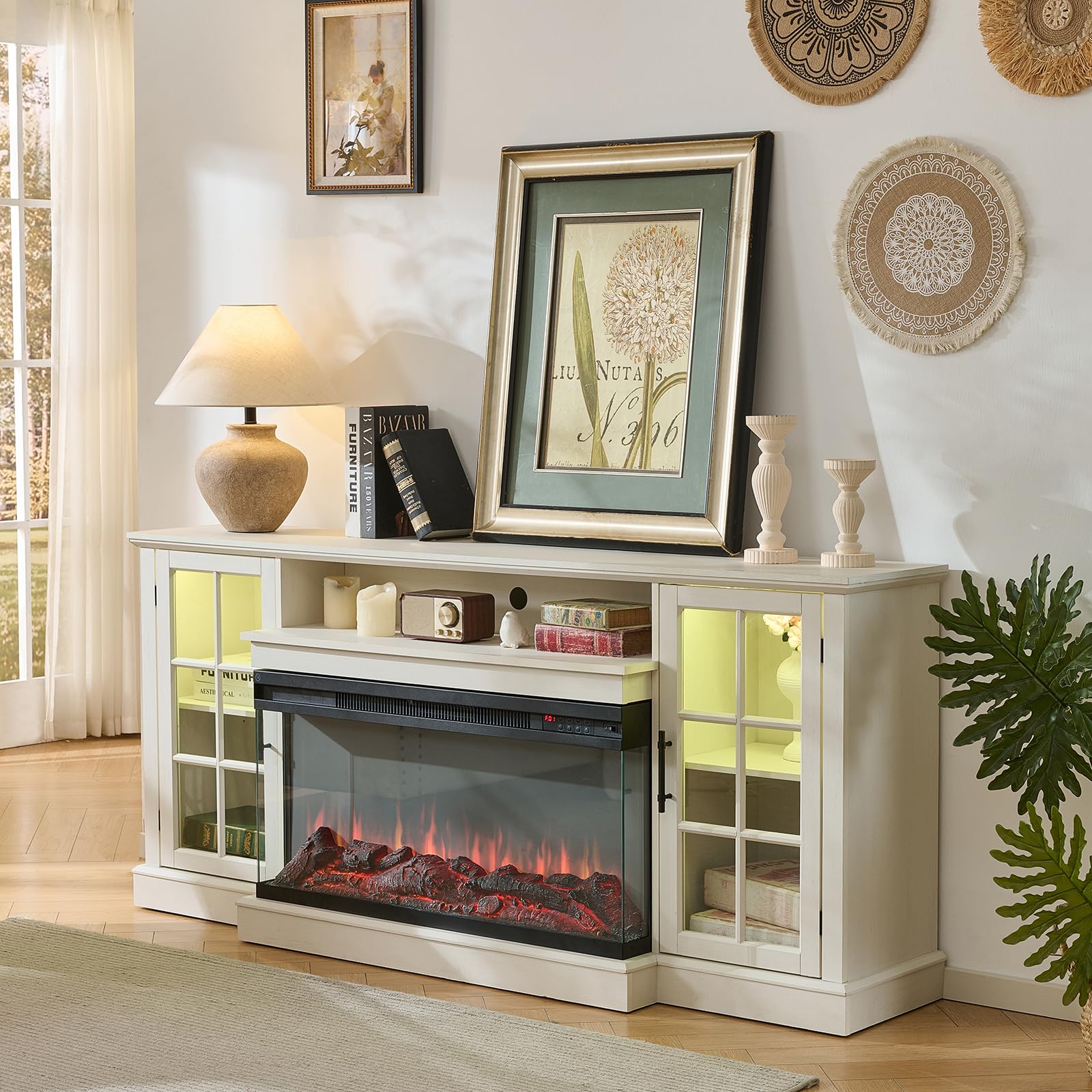 Amazon.com: ROCKPOINT 3 Sided Glass 70