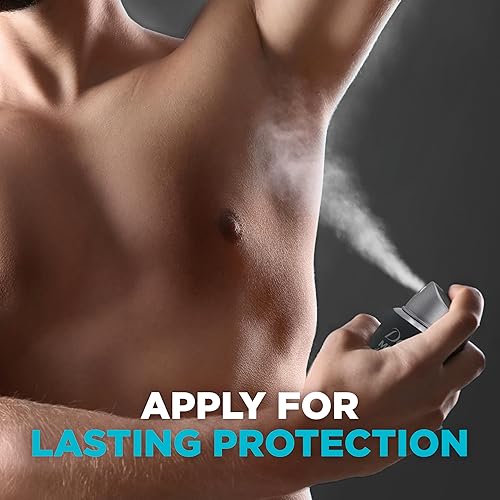 Miniatura 3 de Dove Desodorante en aerosol para hombres + Care + Dove Advanced Care Desodorante para mujeres, desodorante en aerosol seco antitranspirante para