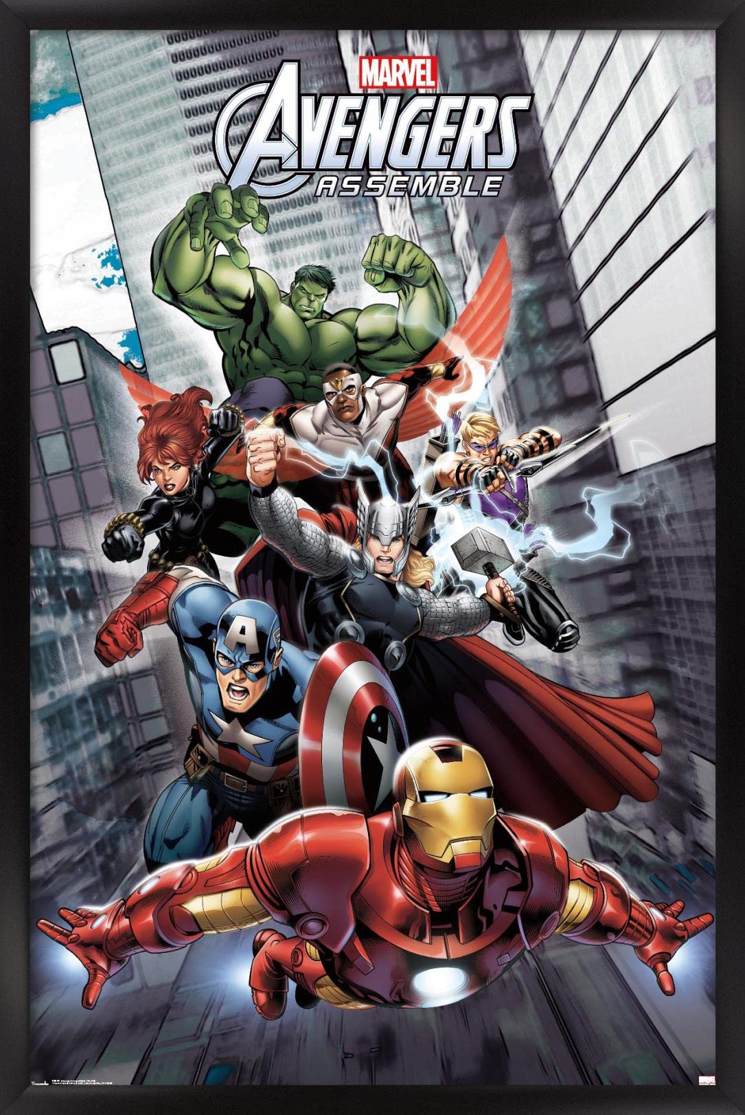 Amazon.com: Trends International 24X36 Marvel Comics Avengers