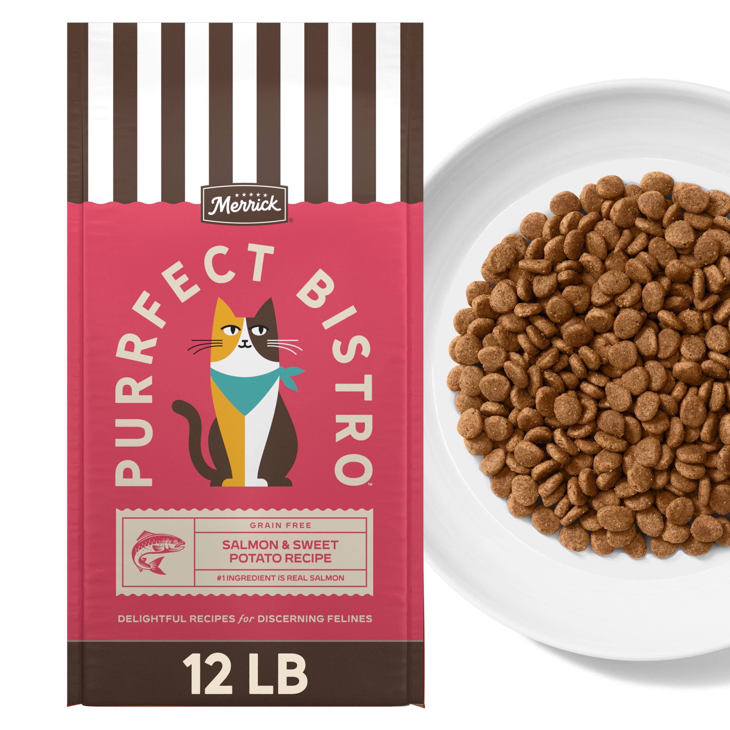 Merrick Purrfect Bistro Grain Free Salmon and Sweet Potato Recipe