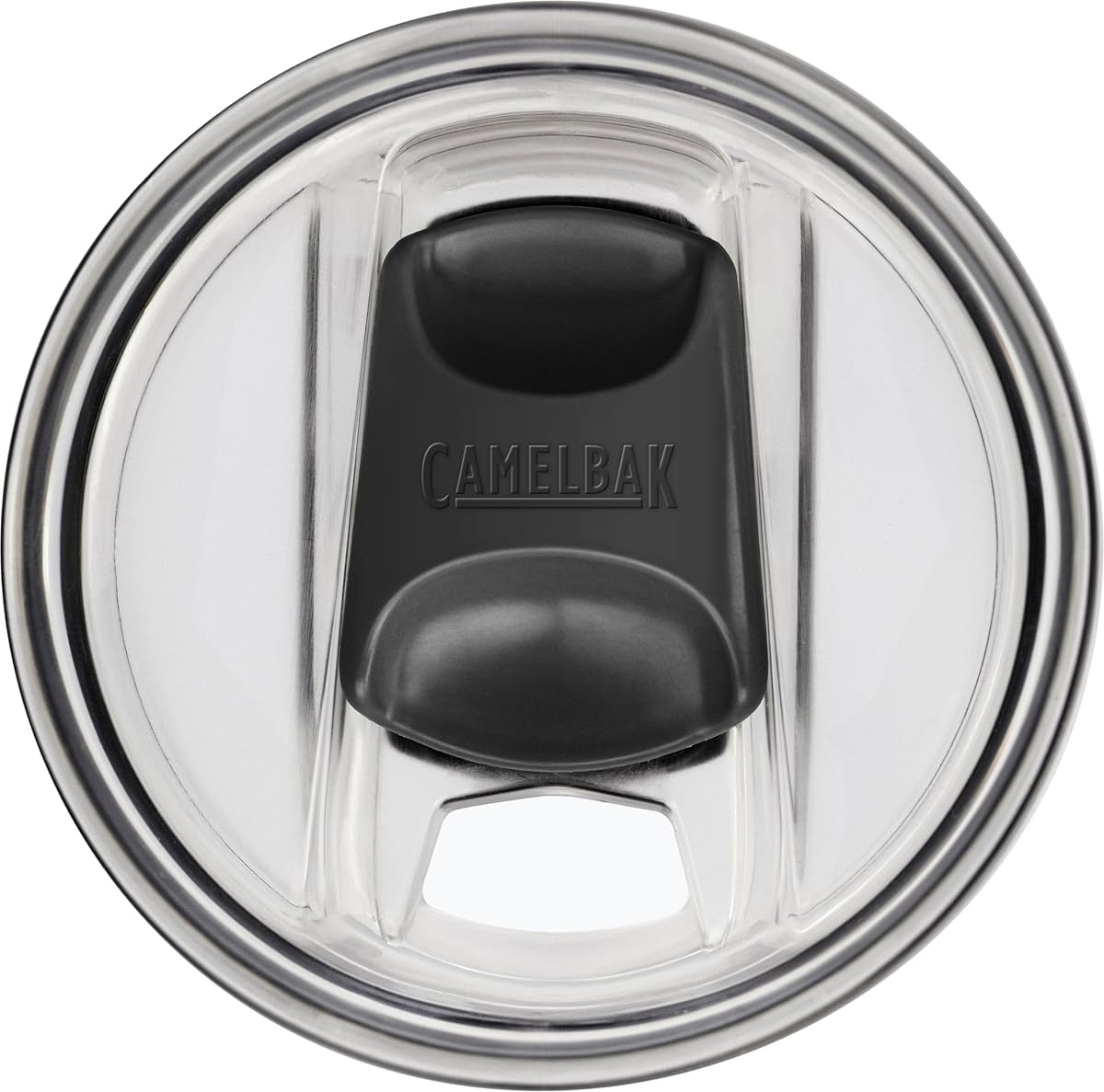 Tapa de repuesto CamelBak Thrive, mediana, tapa a prueba de fugas diseñada para vaso aislado Thrive de 20 oz | Diseñado para vaso Thrive de 20 oz, diseño de bloqueo a prueba de fugas, apertura para sorber con rosca de dos vías, apertura para sorber con rosca de dos vías