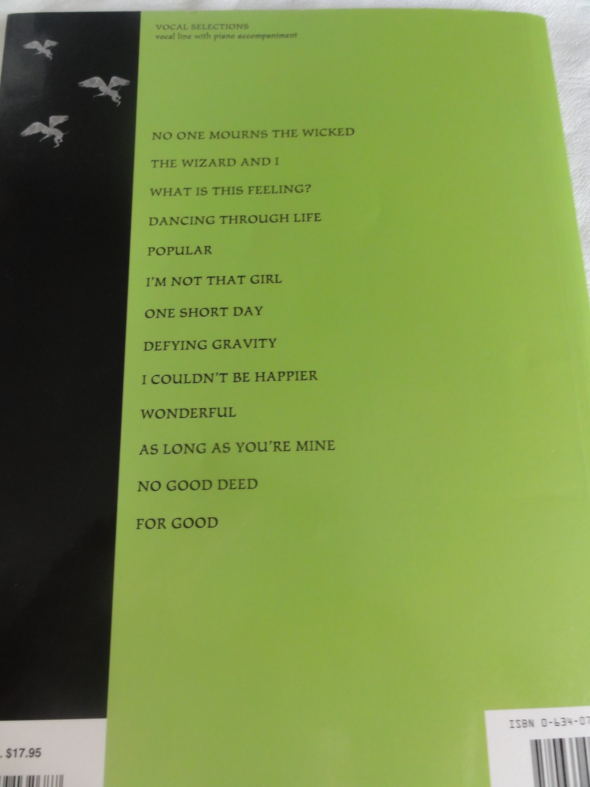 Wicked - Vocal Selections - Image 8