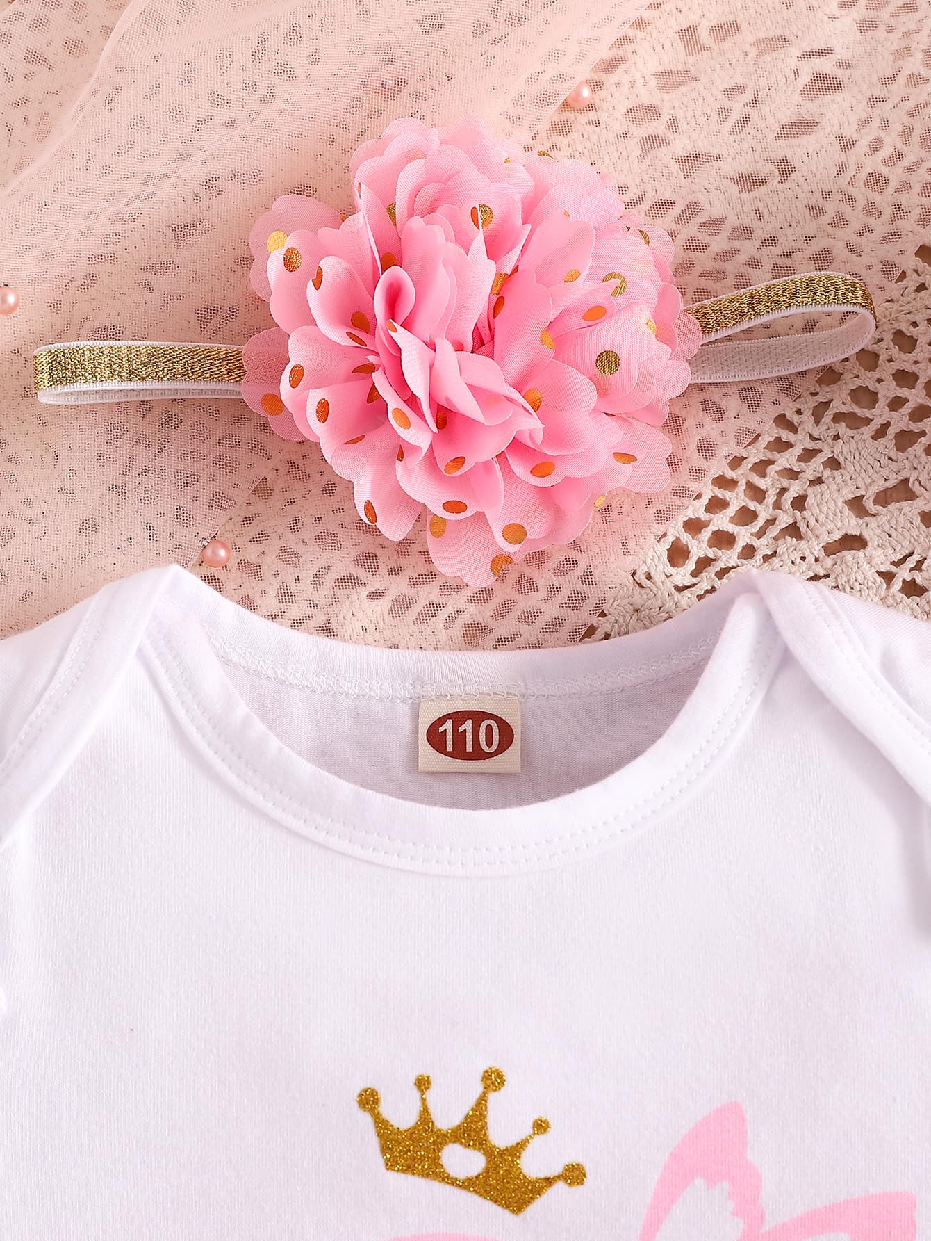 Neonate Il Mio 1° Compleanno Abiti Manica Corta Torta Smash Gonna Paillettes Tutu Abito da Principessa Set di Abbigliamento