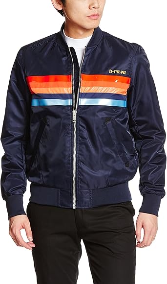 Amazon | [Diesel] ネイビー メンズ ナイロン ブルゾン J-SLATER
