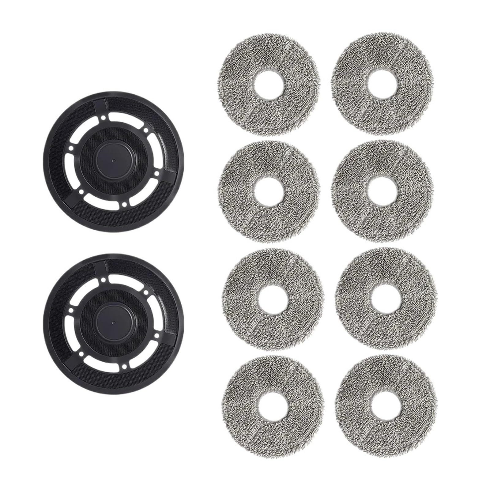X psblty Rag Holder Accessories,Compatible For Ecovacs ，DEEBOT T10 OMNI/TURBO/X1 TURBO/X1S PRO Spare Parts Mop Cloth Robot Vacuum Cleaner(B)