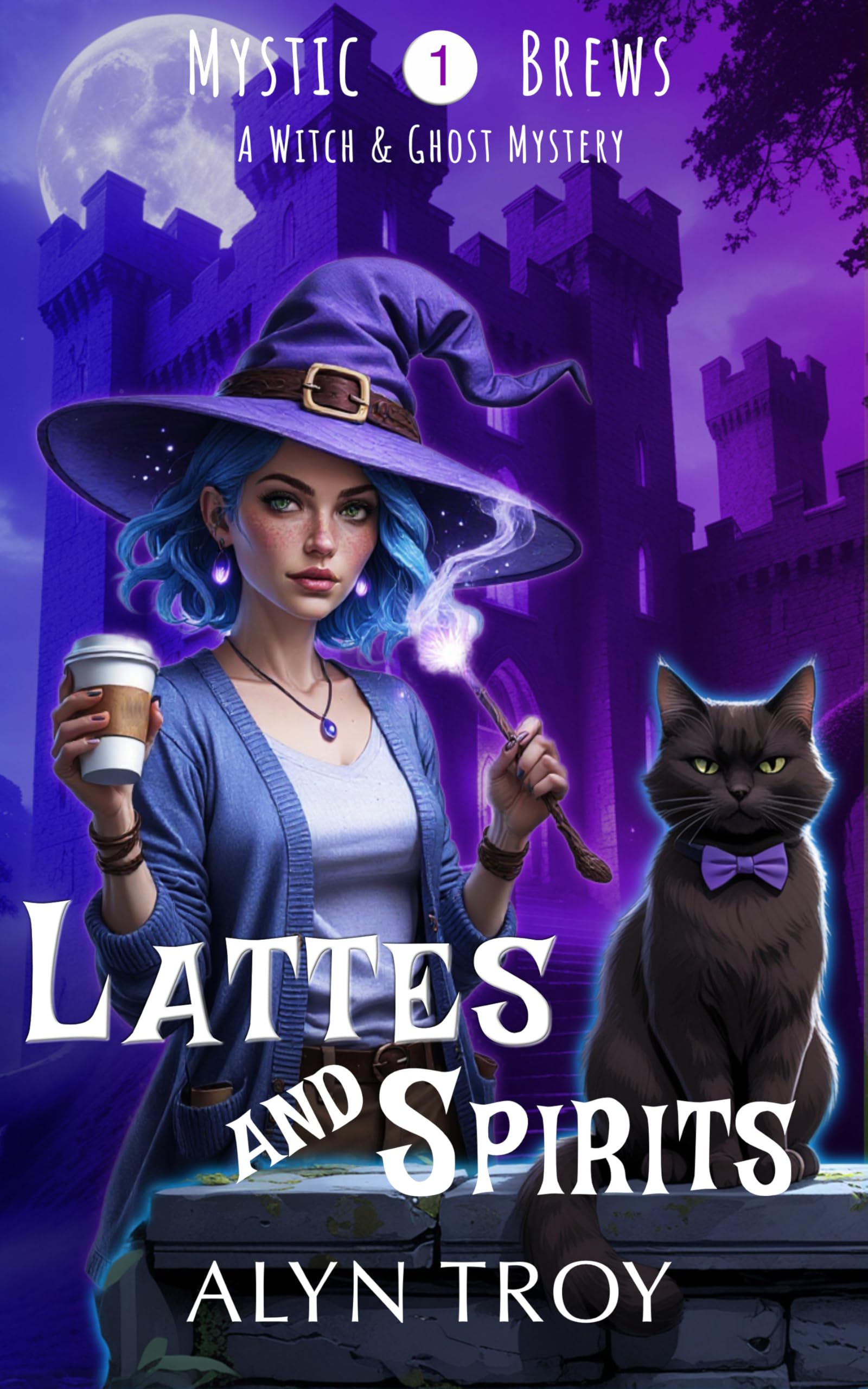 Lattes and Spirits: A Witch & Ghost Mystery (Mystic Brews Mysteries Book 1)