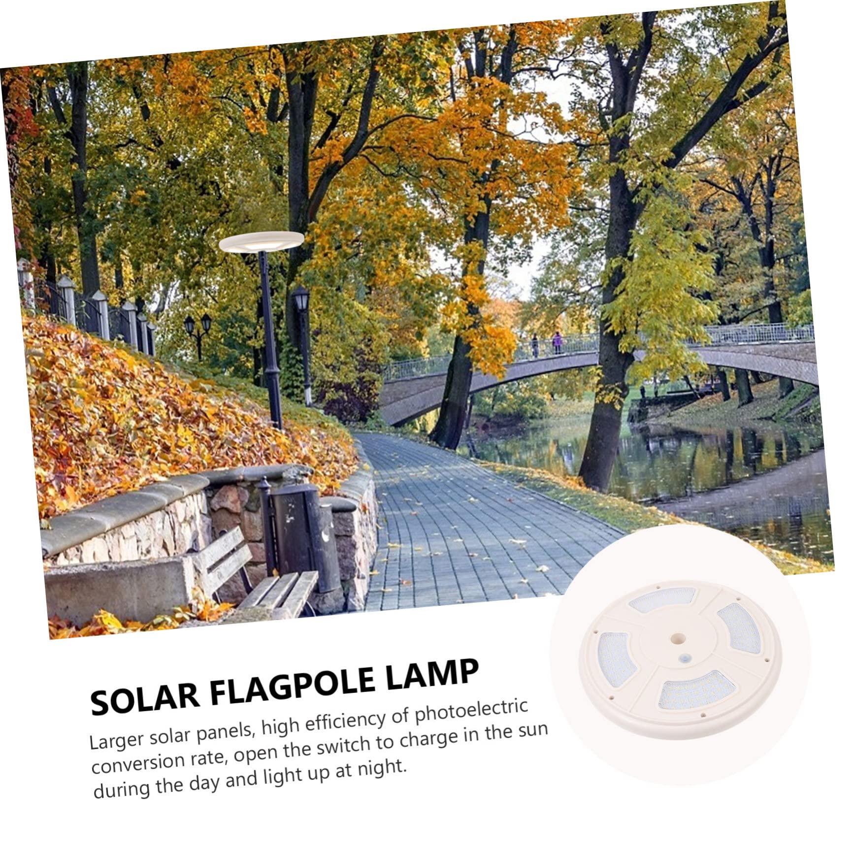 Toyvian Camping LED Lampe mit 128 LEDs Ip55 Weiße Abs Außenleuchte für Fahnenmast 2600mah Akku für Camping und Outdoor Einsatz