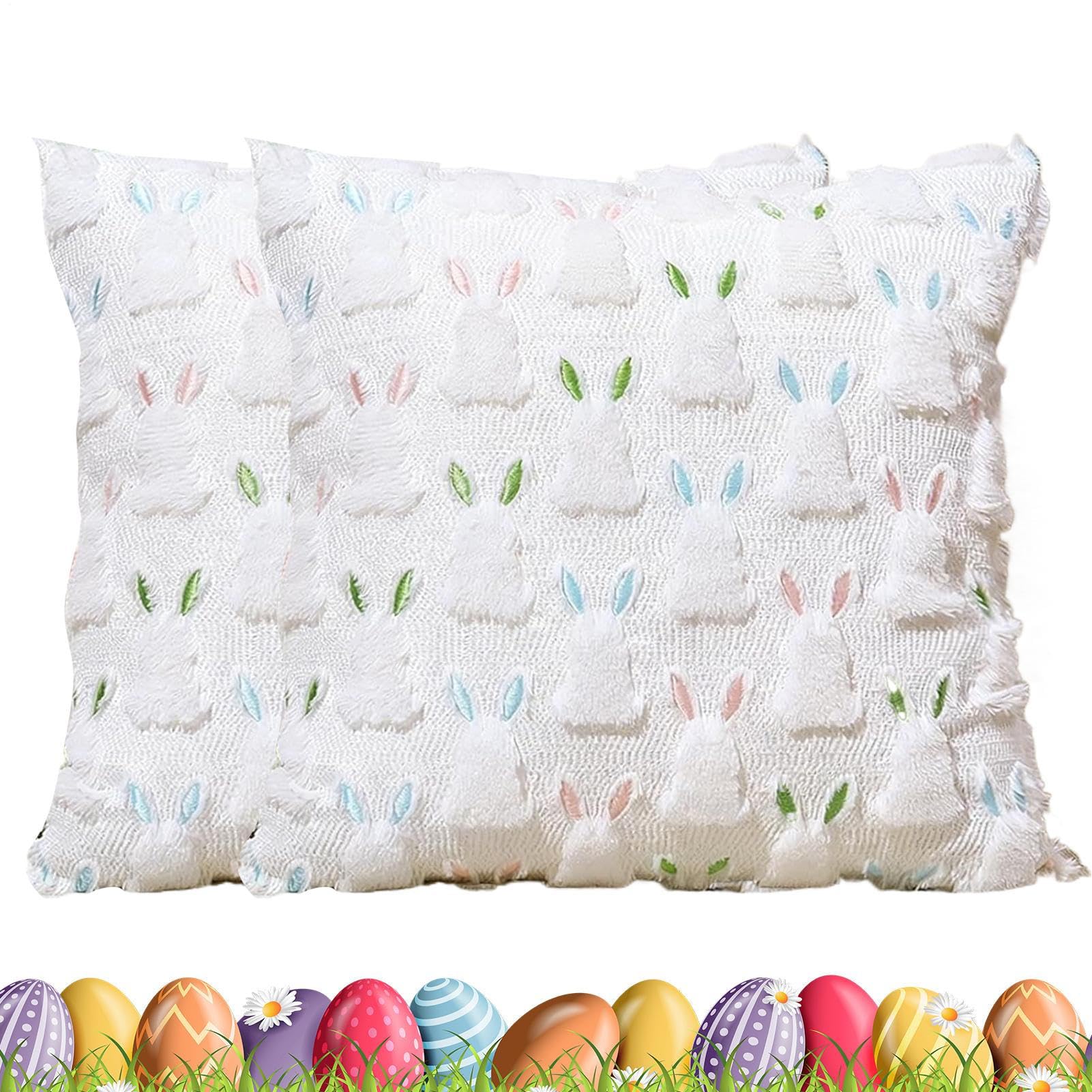 Housse de coussin de Pâques pour créer une ambiance de printemps en famille