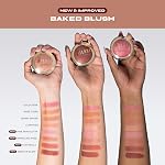 Milani Baked Blush, mise à jour de la poudre Blush pour les cheeks, maquillage sans cruauté - Forme, contour & Visage en surbrillance pour une finition shimmery ou Matte - Panna cotta rose