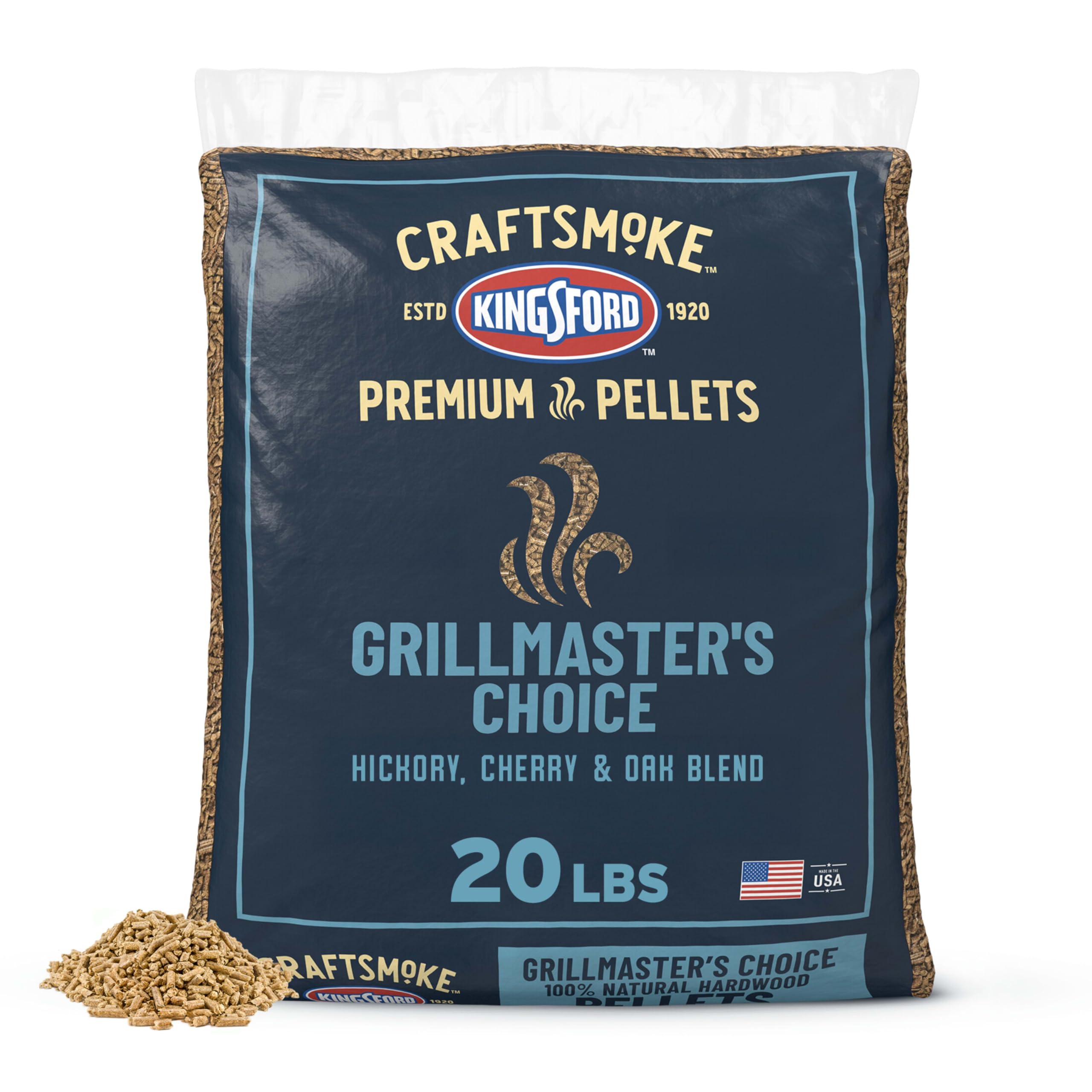 Kingsford Craftsmoke Premium Grilling Wood Pellets