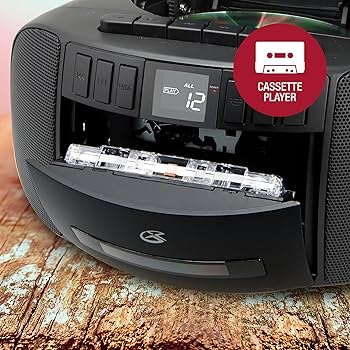 Amazon.com: GPX BCA209B Portable Am/FM Boombox with CD and