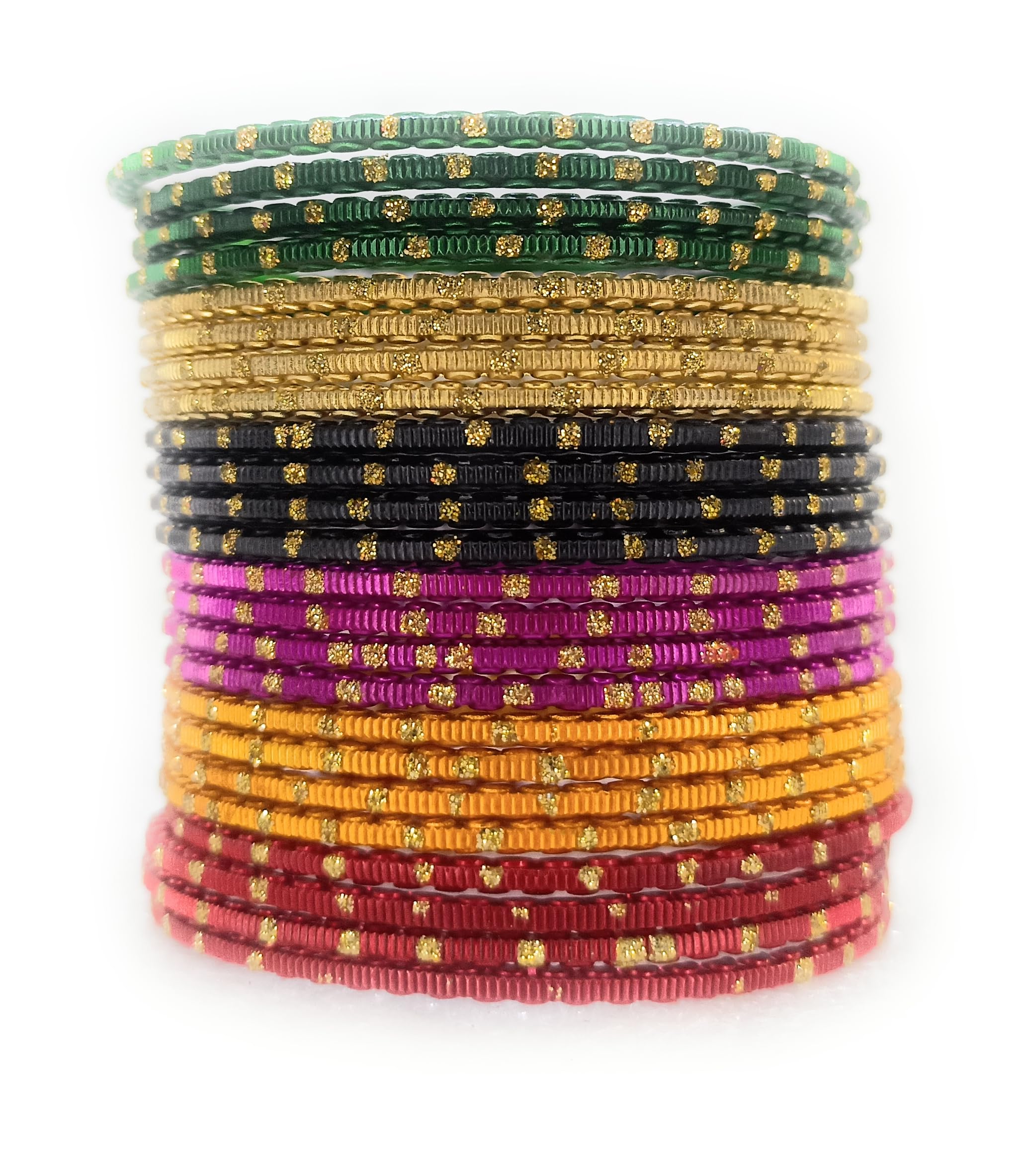 SBS Zari Dots Work, Multicolor Metal Bangle set of 06 color/ 24 bangles for Girl Child (Dark Shades, 2-4 year old (48 mm diameter) eter) (B0CJCP2CKS) Amazon Price History, Amazon Price Tracker