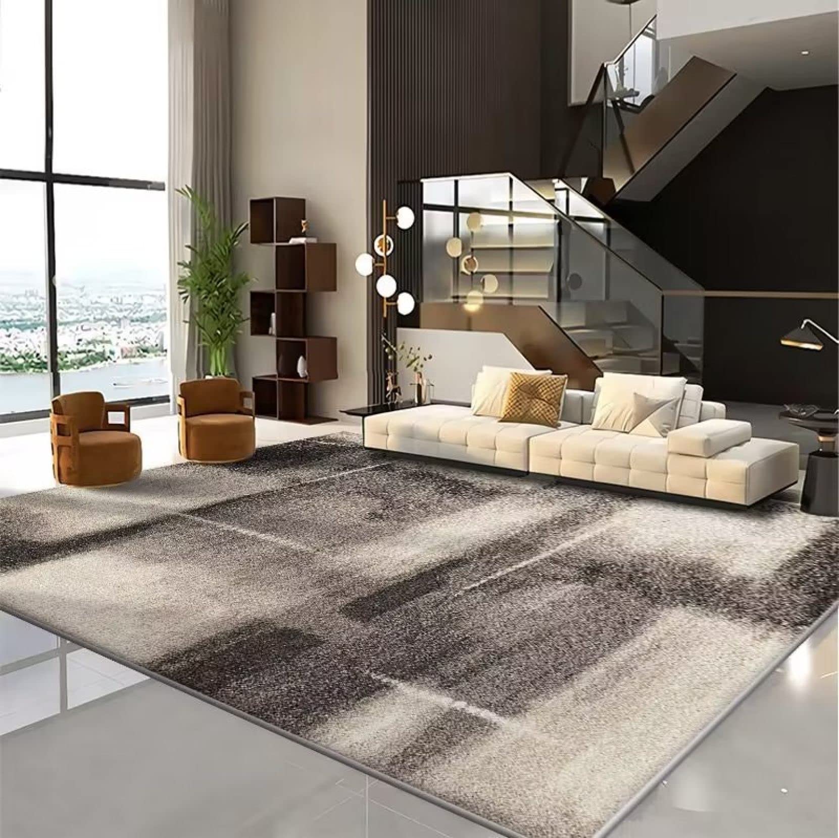Amazon | ラグ カーペット マット 160*230cm 洗える 低反発 大きい