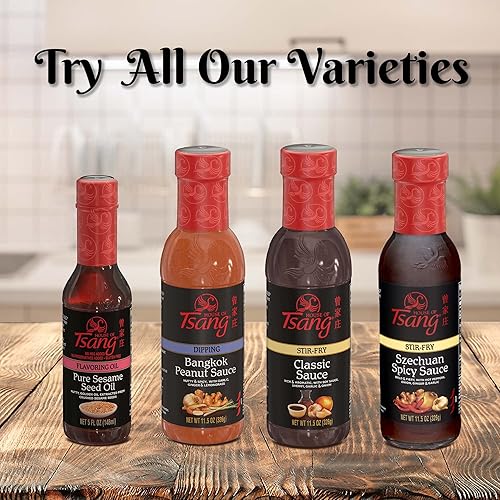 Miniatura 7 de HOUSE OF TSANG Salsa de maní Bangkok 115 onzas