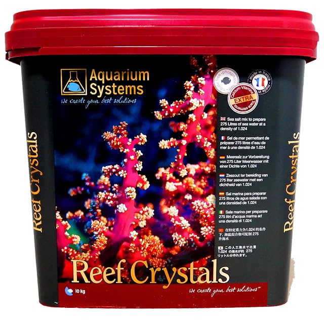 Aquarium Systems Sal Reef Crystals 10Kg.225L Cubo