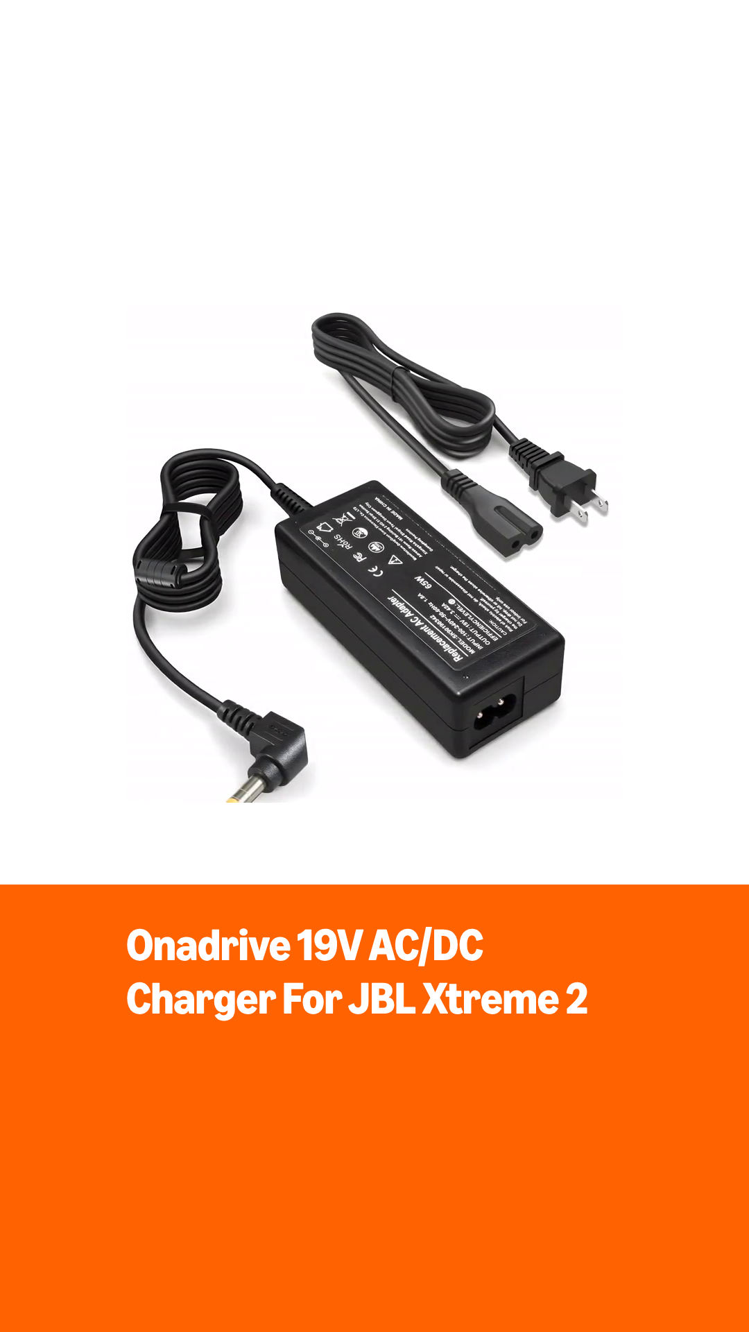 Amazon.com: Onadrive 19V AC/DC Charger Compatible for JBL Xtreme 2