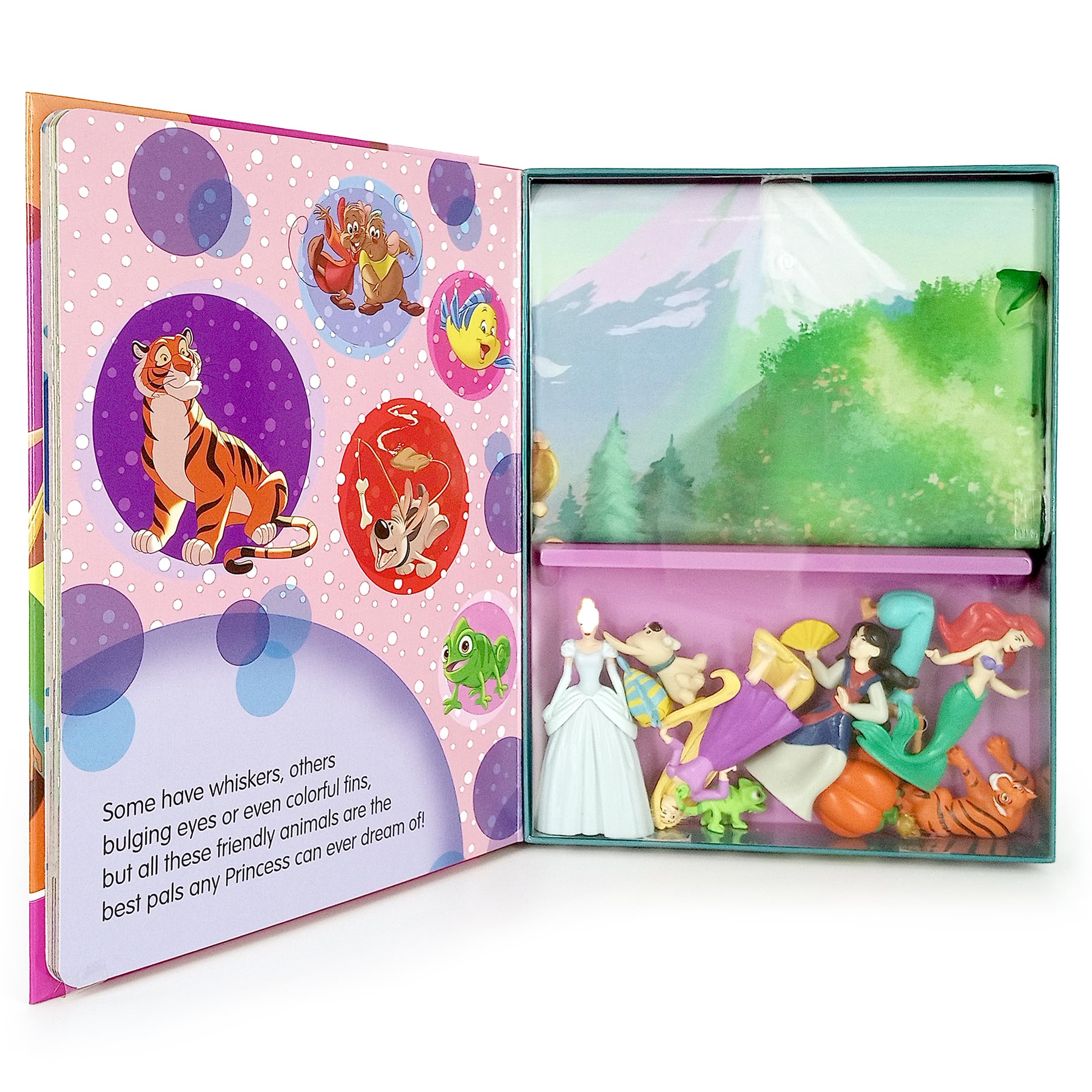 Disney Princess My Busy Books - Storybook, 10 figurines, playmat - Image 4