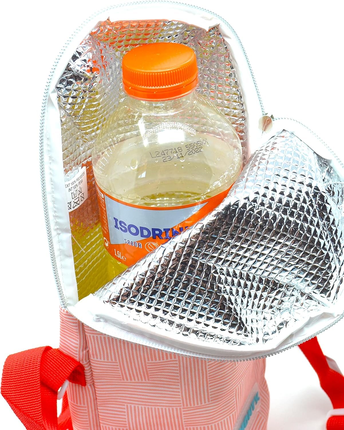 2 x Blue and Pink Men and Women 3L Total Hidalgo 1.5L Bottles Portable Flexible Cooler for Beach Camping Thermal Bag Camping Cooler Camouflage Military - Image 2