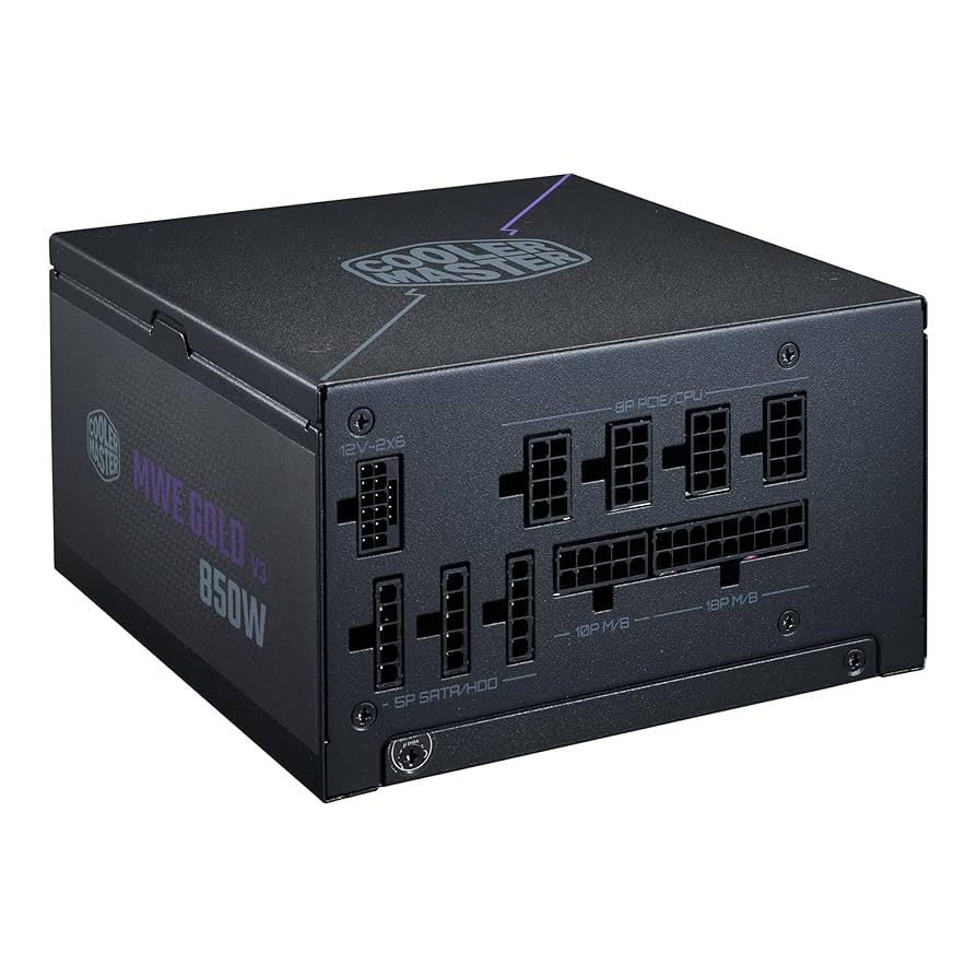 【新品・未開封】 Cooler Master MWE Gold 850 V3 Amazon.com: Cooler Master MWE Gold 850 V3 ATX 3.1 Full